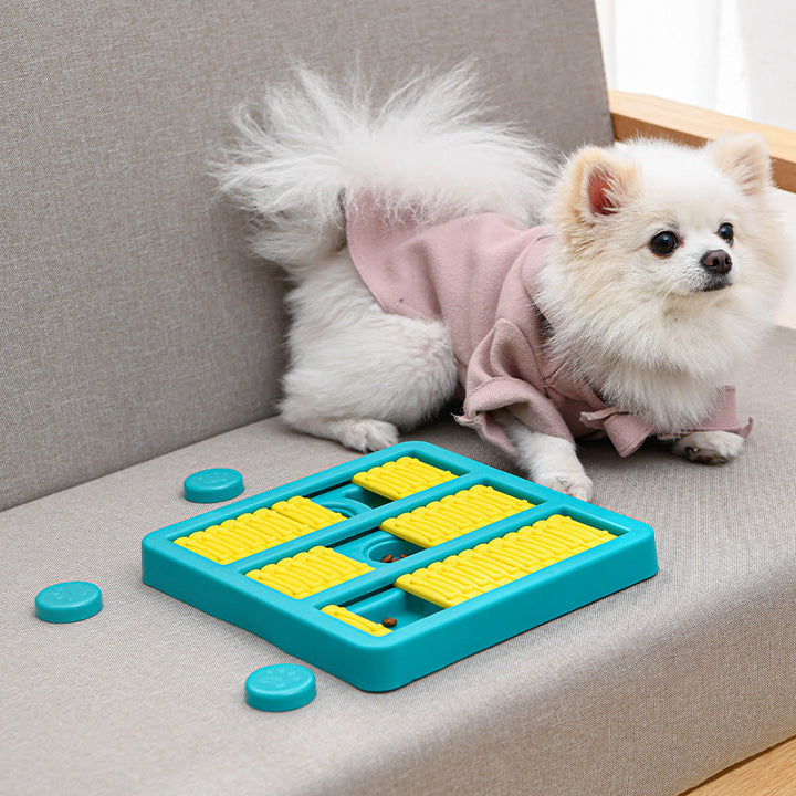 Enhance Your Pet's Playtime with the Interactive Rotating Slow Feeder Pet Toy