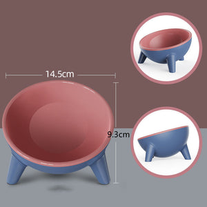 Nordic Pet Feeding Bowl With Stand Raised Design